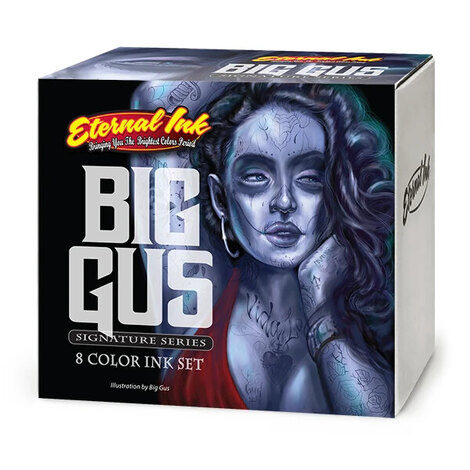 Тату краска Big Gus Signature Series 8 Colors