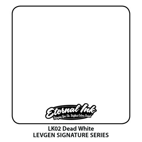 Тату краска Levgen Signature - Dead White