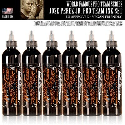 Тату краска Jose Perez Jr 6 Bottle Shading Set