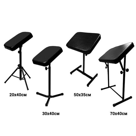  Arm Rest Holder BIG Black 30X40