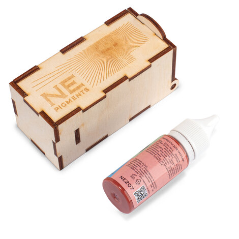 Пигмент для татуажа Коричнево-розовый / Гранат #207