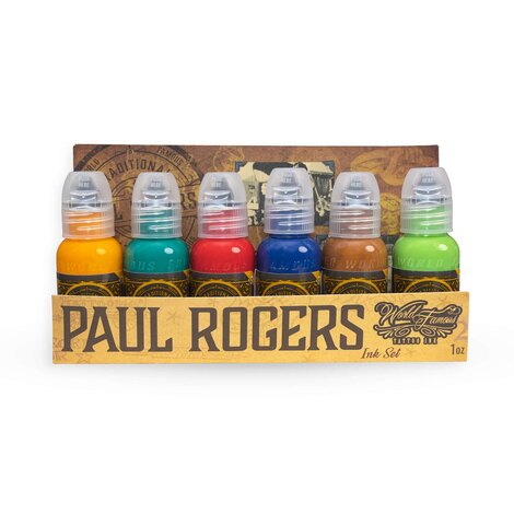 Тату краска Paul Rogers - Ink Set