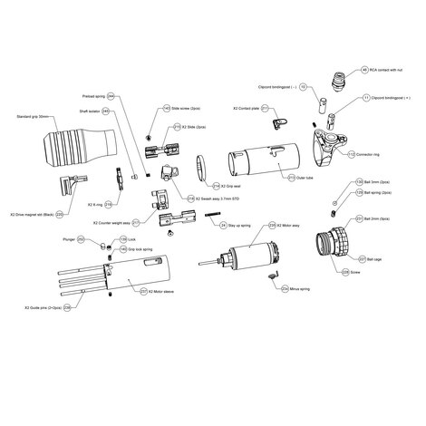  No. 217 - X2 Counter Weight Assy
