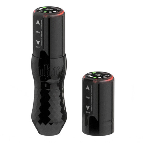 Тату машинка COBRA Evil Black 37мм - 2 Powerpack (батарейки)