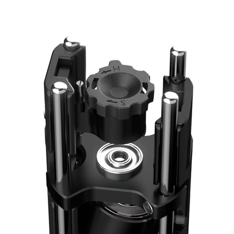 Тату машинка COBRA Evil Black 37мм - 2 Powerpack (батарейки)