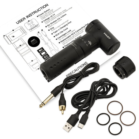 Тату машинка Flip Pro 2.4 - 4.2мм (Black)
