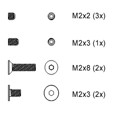  No. 362 - Screw kit Cobra