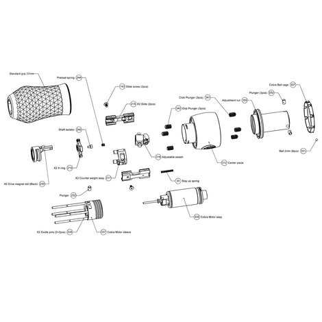 No. 362 - Screw kit Cobra