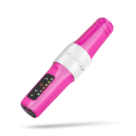 Машинка для татуажа Microbeau Flux Mini PMU Bubblegum (3.0мм) - 2 аккумулятора