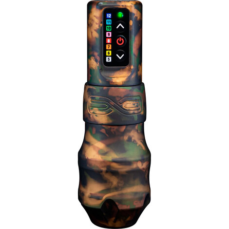 Тату машинка EXO Shadow Camo 4.0мм + 2 PowerBolts