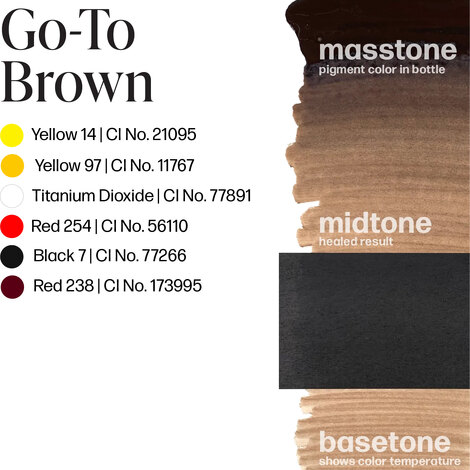 Пигмент для татуажа Supreme Brow Trio Set