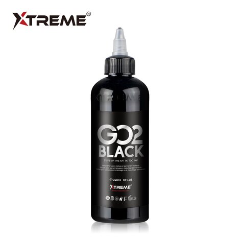 Тату краска Xtreme GO2 BLACK - Super Black
