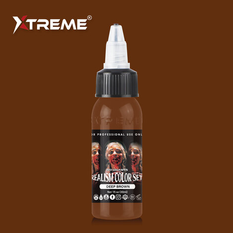 Тату краска Xtreme Deep Brown - Ato Legaspi