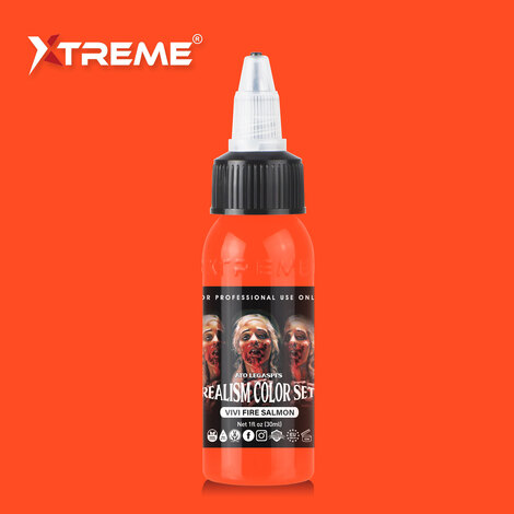 Тату краска Xtreme Vivi Fire Salmon - Ato Legaspi