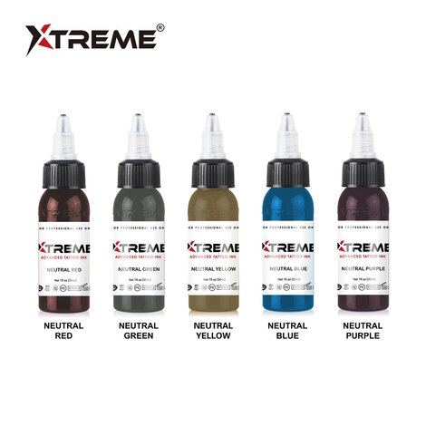 Тату краска Xtreme Neutral Set
