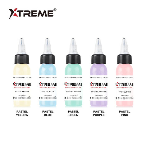 Тату краска Xtreme Pastel Color Set