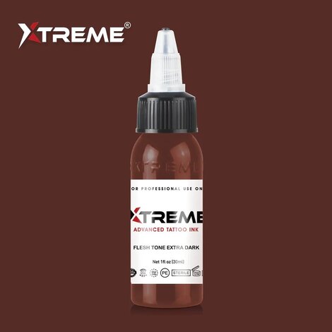 Тату краска Xtreme Flesh Tone Extra Dark