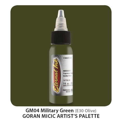 Тату краска Military Green