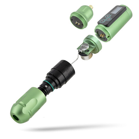 Тату машинка Vibe (Green / Black)