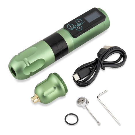 Тату машинка Vibe (Green / Black)