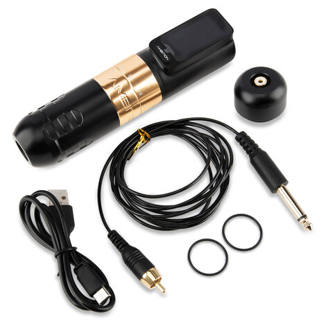 Тату машинка Seher Adjustable Stroke 2.2 - 4.2мм (Gold)