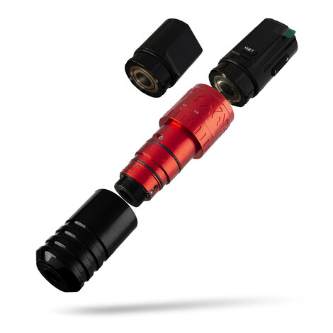 Тату машинка Vipera Wireless Adjustable Stroke (Red)
