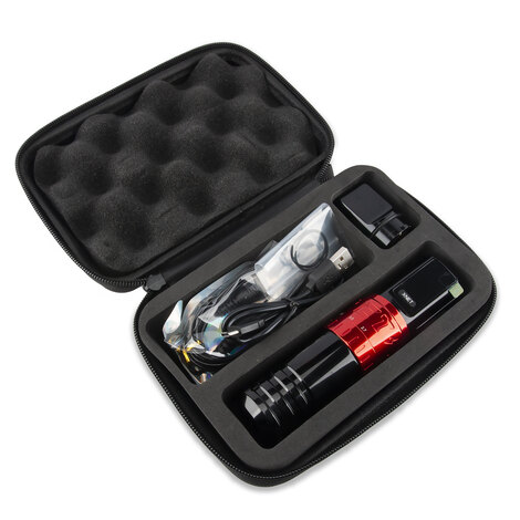 Тату машинка Vipera Wireless Adjustable Stroke (Red)