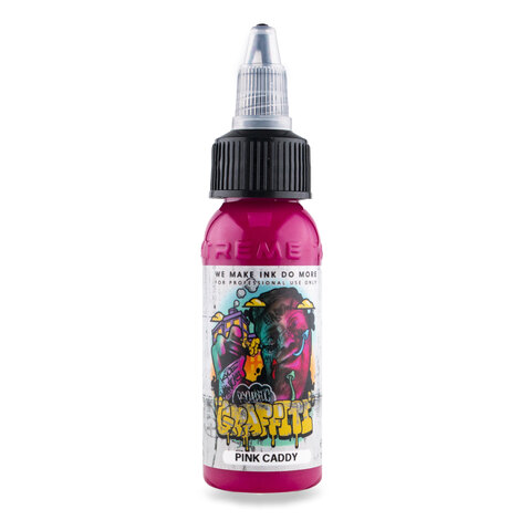 Тату краска Xtreme Pink Caddy - Kyle Warwick's Psychedelic Graffiti