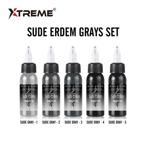 Тату краска Xtreme Sude Erdem Gray 4