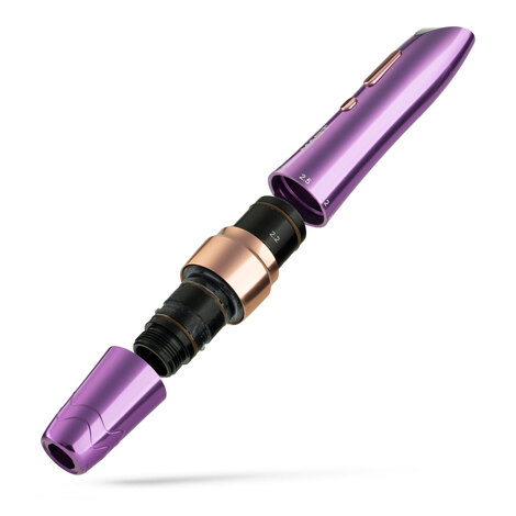 Машинка для татуажа Dragonhawk P-60 Wireless 2.2 - 3.2мм (Purple)