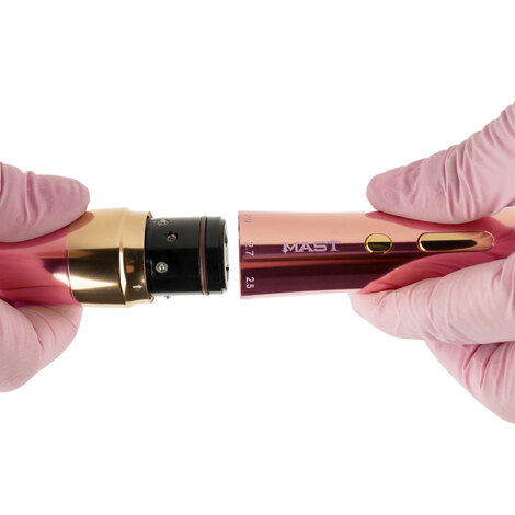 Машинка для татуажа Dragonhawk P-60 Wireless 2.2 - 3.2мм (Pink)