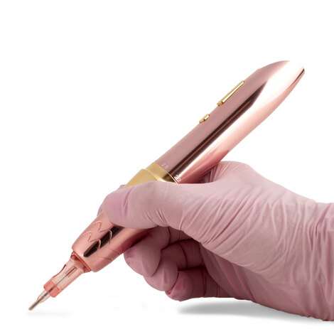 Машинка для татуажа Dragonhawk P-60 Wireless 2.2 - 3.2мм (Pink)