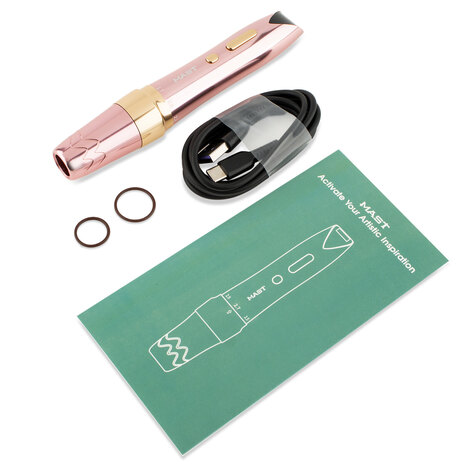 Машинка для татуажа Dragonhawk P-60 Wireless 2.2 - 3.2мм (Pink)