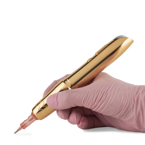 Машинка для татуажа Dragonhawk P-60 Wireless 2.2 - 3.2мм (Gold)