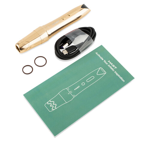 Машинка для татуажа Dragonhawk P-60 Wireless 2.2 - 3.2мм (Gold)