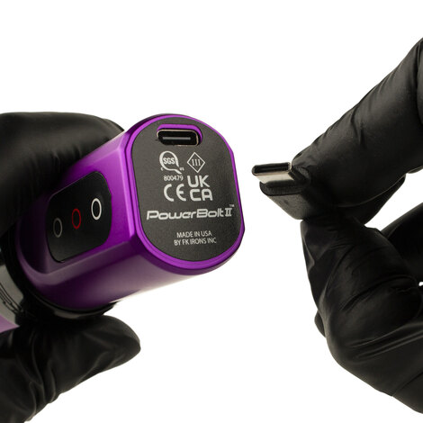 Тату машинка Spektra Flux MAX 2 PowerBolts Purple - 4.0мм