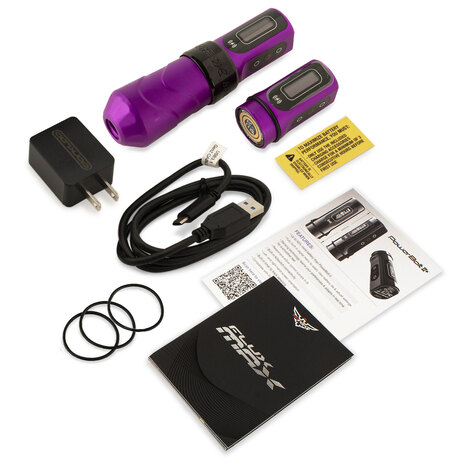 Тату машинка Spektra Flux MAX 2 PowerBolts Purple - 4.0мм