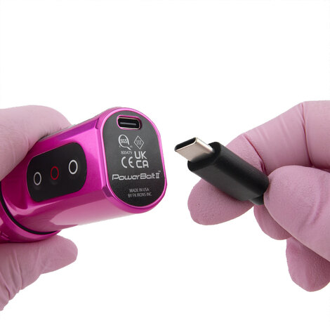 Тату машинка Spektra Flux MAX 2 PowerBolts Bubblegum - 4.0мм