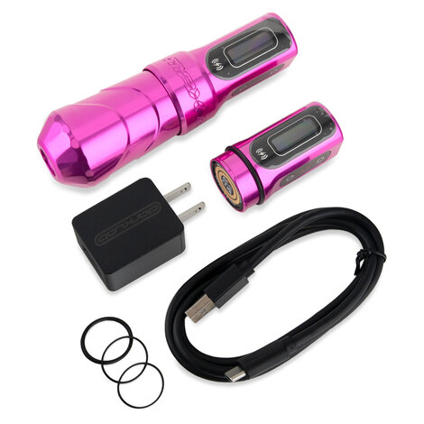 Тату машинка Spektra Flux MAX 2 PowerBolts Bubblegum - 4.0мм