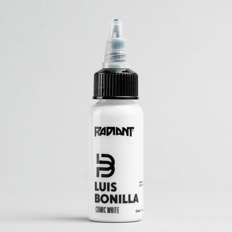 Тату краска Luis Bonilla Set 1oz - Comic White