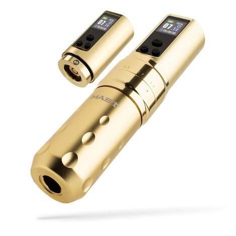Тату машинка Fold 2 Pro Wireless - Gold (+ аккумулятор)
