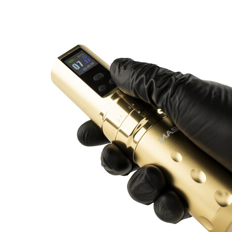 Тату машинка Fold 2 Pro Wireless - Gold (+ аккумулятор)