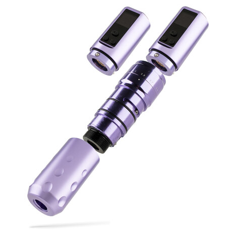 Тату машинка Fold 2 Pro Wireless - Purple (+ аккумулятор)