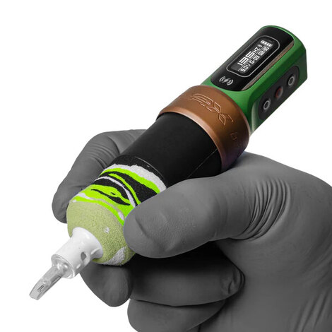  Lime Camo Disposable Foam Grip Covers (33мм)