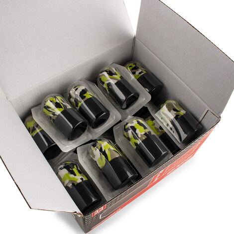  Lime Camo Disposable Foam Grip Covers (33мм)