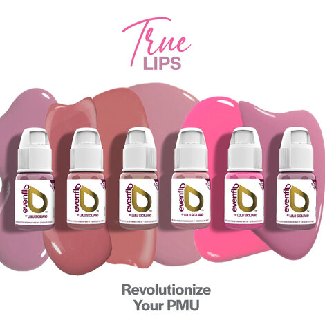 Пигмент для татуажа Набор Evenflo True Lips LUXE
