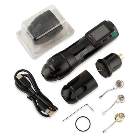 Тату машинка Vibe Max - Black (2.5 - 3.5 - 4.0 - 4.5мм)