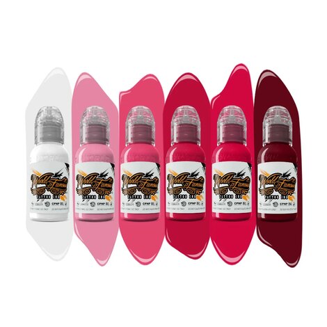 Тату краска Melek Tastekin Pink Neon Effect Series