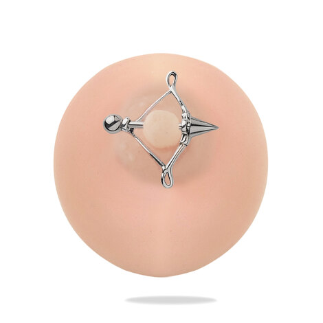  Грудь силиконовая светлая