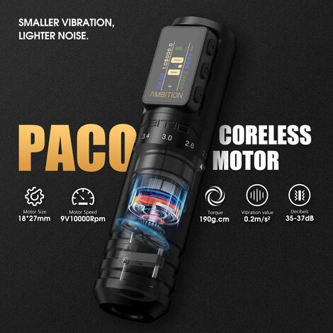 Тату машинка Paco 2 (2.2 mm - 4.2 mm)